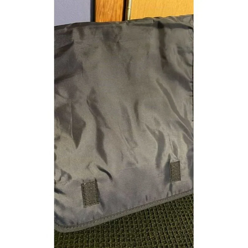 NWOT Ikea Flort Messenger Bag‎ with Accessory Case/2pc set/Yellow&Gray/CHARITY